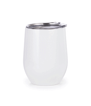 Coctelera Térmica Blanca, 12oz