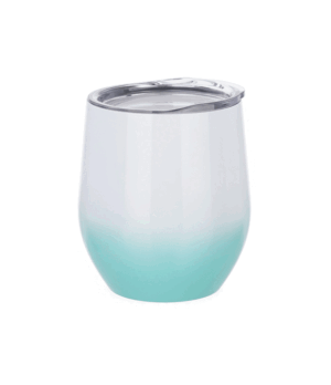 Coctelera Térmica Blanco/Menta, 12oz