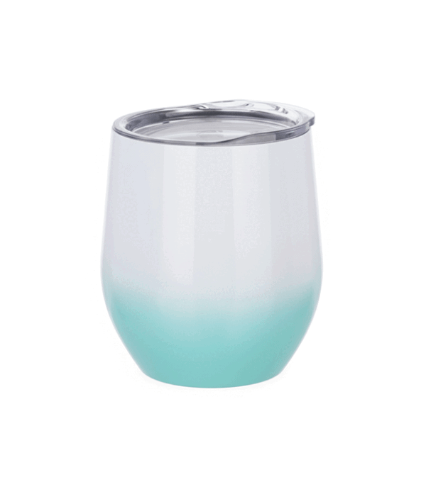 Coctelera Térmica Blanco/Menta, 12oz