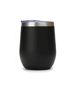 Coctelera Térmica Negra, 12oz (Láser)