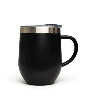 Coctelera Térmica Negra con asa, 12oz