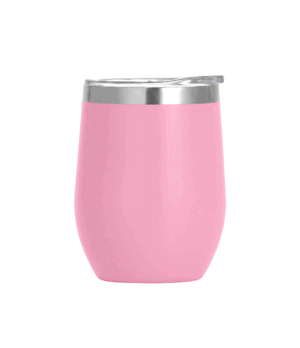 Coctelera Térmica Rosada, 12oz (Láser)