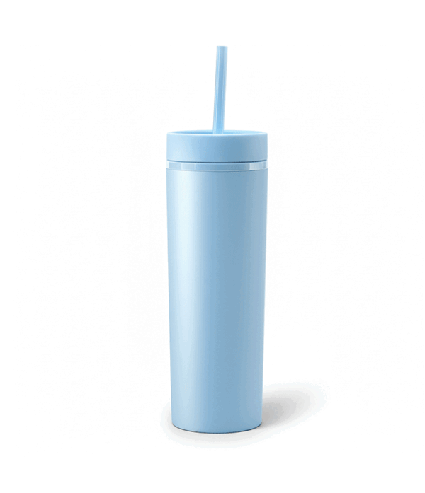Skinny Tumbler, Celeste, 16oz