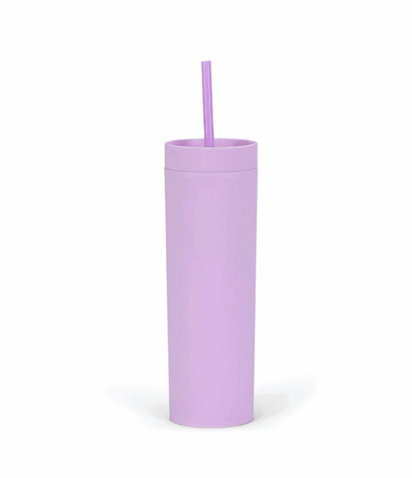 Skinny Tumbler, Lavanda 16oz
