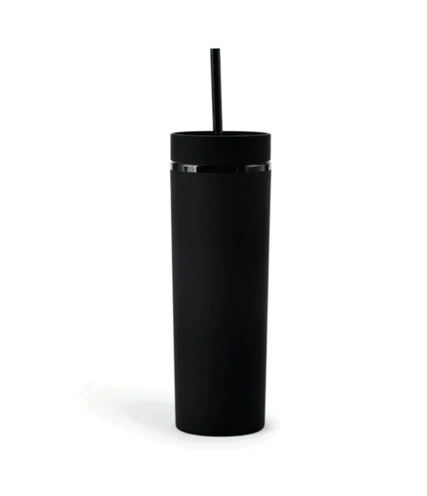 Skinny-Tumbler,-Negro-16oz Skinny Tumbler, Negro 16oz