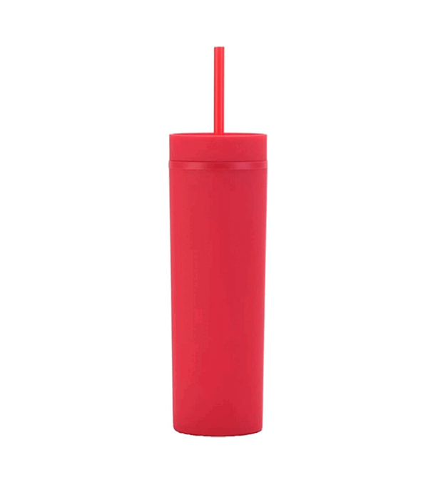 Skinny Tumbler, Rojo 16oz