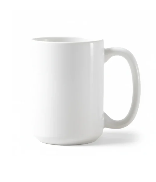 Taza Blanca, 15oz
