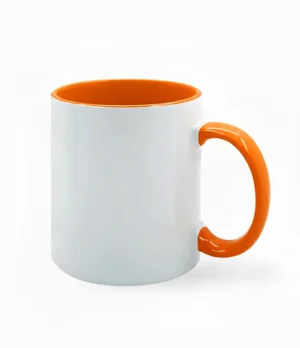 Taza Interior, Naranja, 11oz