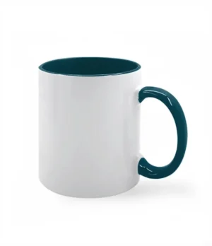 Taza Interior, Turquesa, 11oz Taza Interior, Turquesa, 11oz