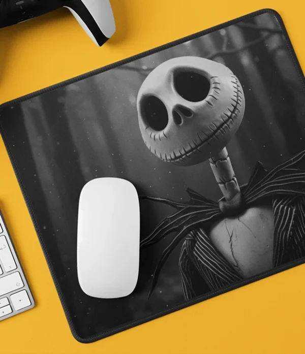 Mousepad Jack Skellington 1.2 Mousepad personalizado con el diseño de Jack Skellington de The Nightmare Before Christmas.