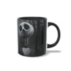 Taza de cerámica con diseño de Jack Skellington de The Nightmare Before Christmas para Halloween.